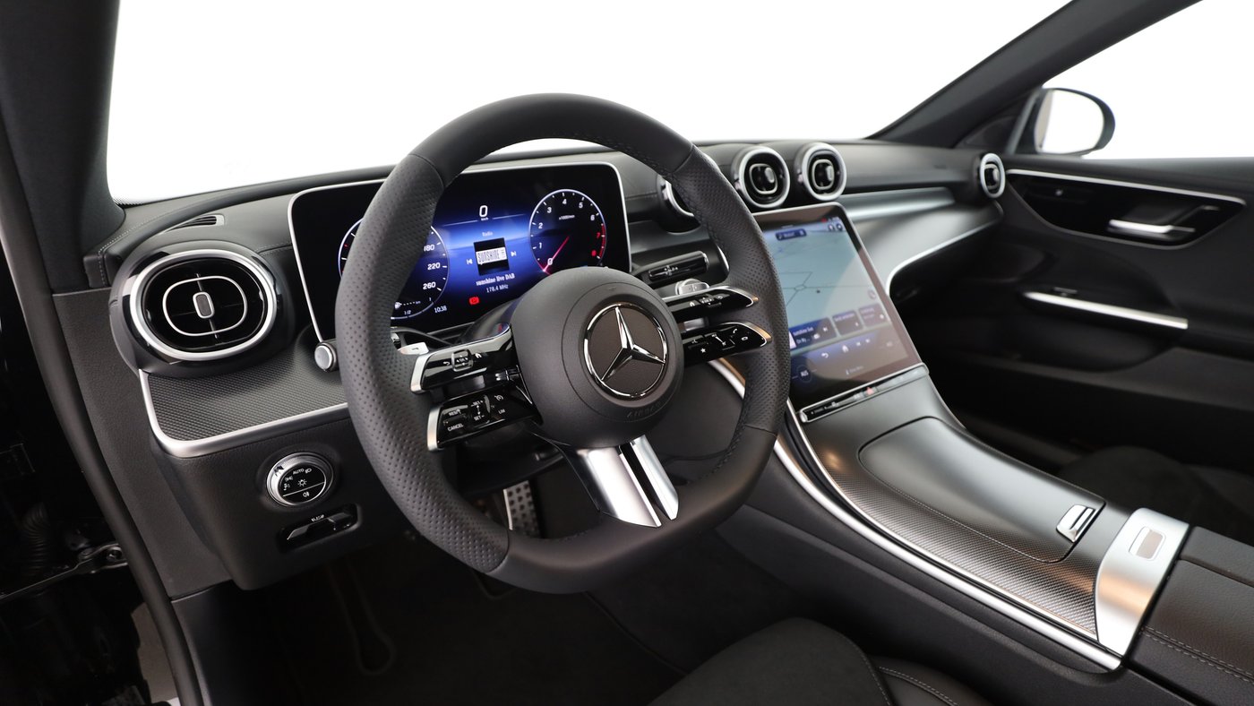 Mercedes-Benz C 180 T AMG Kamera MBUX Navi AUT AHK LED SHZ el.