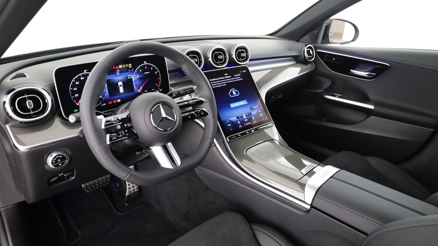 Mercedes-Benz C 200 T AMG Kamera MBUX Navi AUT AHK LED SHZ el.