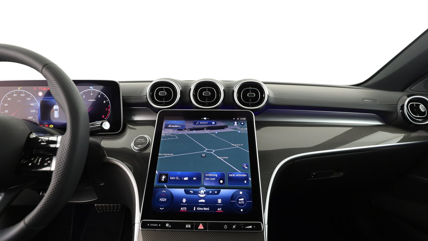 Mercedes-Benz C 200 T AMG Kamera MBUX Navi AUT AHK LED SHZ el.