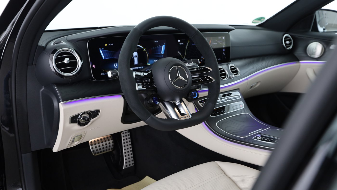 Mercedes-Benz E 53 AMG 4M+ T StHz AHK Leder beige Pano Sitzbel